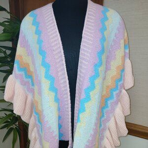 Pink Cape Poncho